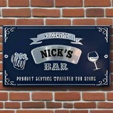 Bar sign with name- Nick's