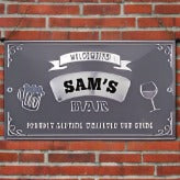 Bar sign with name- Sam's