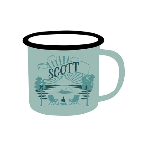 Scott - Adventure Enamel Mug