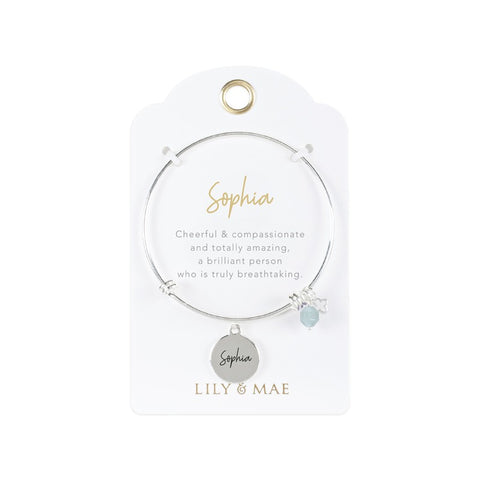 Sophia - L&M Personalised Bangle