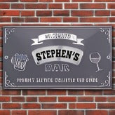 Bar sign with name- Stephen's