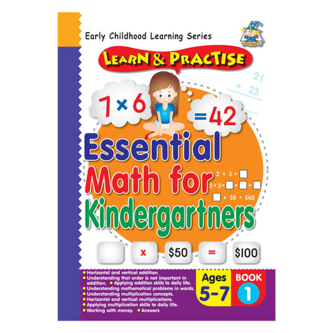 Activity Book 5 -7 Essential Maths BK 1 - Yakedas Party and Giftware