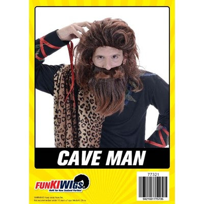 Cave Man (Brown) - Yakedas Party and Giftware