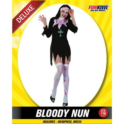 Adult Bloody Nun - Yakedas Party and Giftware