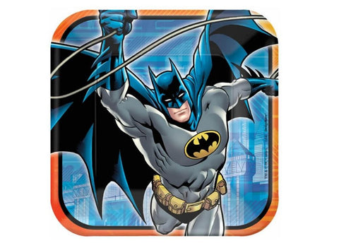 Batman Party Dinner Plates - Yakedas Party and Giftware
