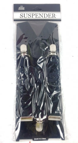Adult Suspender Black - Yakedas Party and Giftware