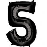 Number 5 Foil Balloon - Yakedas Party and Giftware