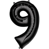 Number 9 Foil Balloon - Yakedas Party and Giftware