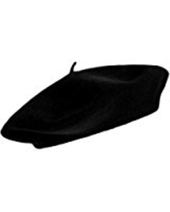 Black Beret Hat - Yakedas Party and Giftware