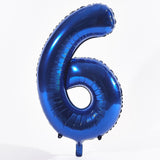 Number 6 Foil Balloon - Yakedas Party and Giftware