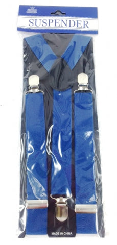 Adult Suspender Blue - Yakedas Party and Giftware