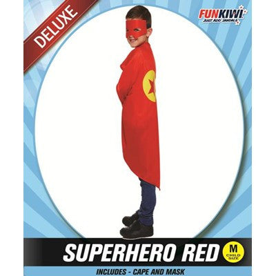 Child Superhero Red - Yakedas Party and Giftware