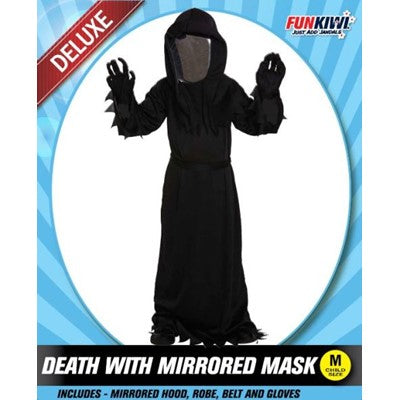 Child Death With Mirrored Mask - Yakedas Party and Giftware