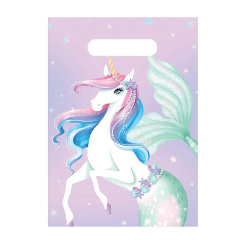 Mermicorn-Loot Bags - Yakedas Party and Giftware