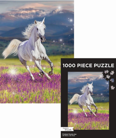 Puzzle Landscape Unicorn