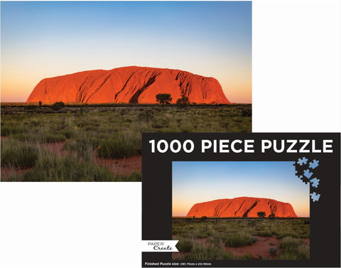 Puzzle Landscape Uluru