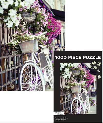 Puzzle Portrait Bicycle