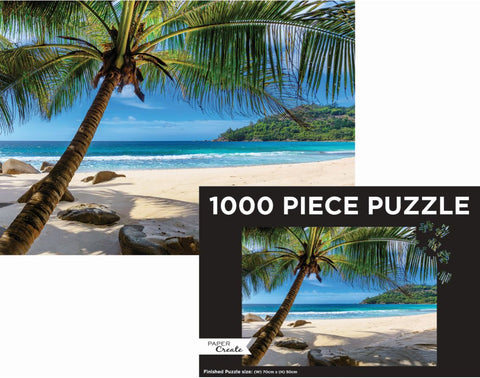 Puzzle Landscape Tropical Beach