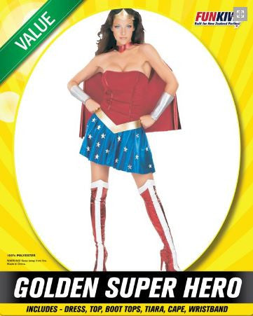 Golden Super Hero - Yakedas Party and Giftware