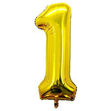Number 1 Foil Balloon - Yakedas Party and Giftware