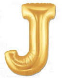 Letter J Foil Balloon - Yakedas Party and Giftware