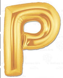 Letter P Foil Balloon - Yakedas Party and Giftware