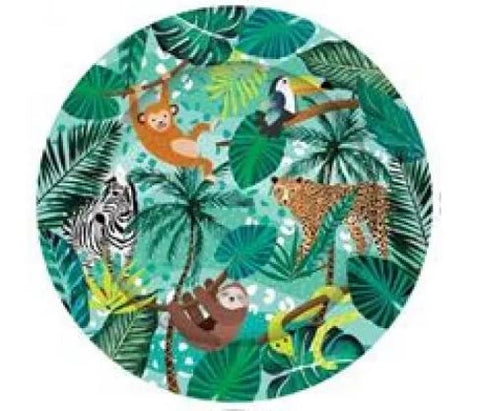 Jungle Party Plates 8pk