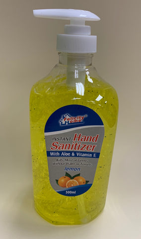 Hand Sanitizer Lemon 500ml - Yakedas Party and Giftware