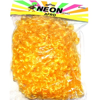 Neon Afro Yellow - Yakedas Party and Giftware