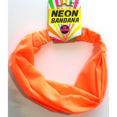 Neon Bandana Orange - Yakedas Party and Giftware