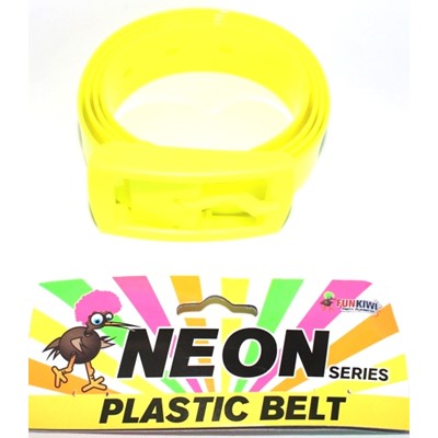 Neon Belt Yellow - Yakedas Party and Giftware