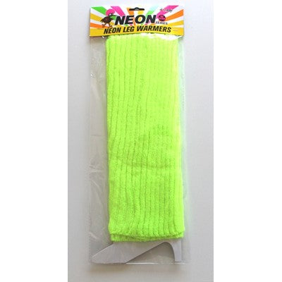 Neon Leg Warmer Yellow - Yakedas Party and Giftware