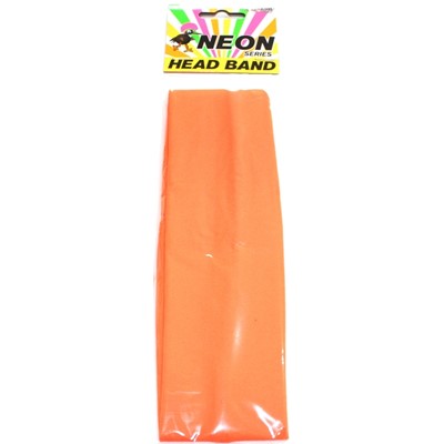 Neon Head Band Orange - Yakedas Party and Giftware
