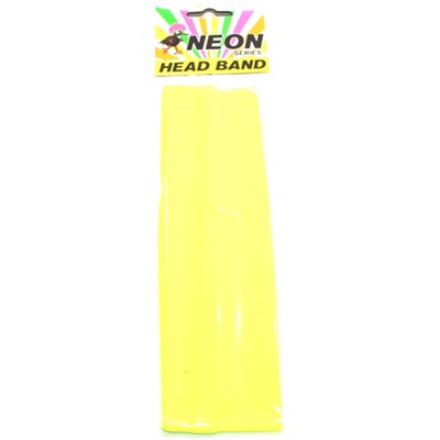Neon Head Band Yellow - Yakedas Party and Giftware