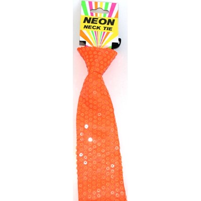 Neon Tie Orange - Yakedas Party and Giftware