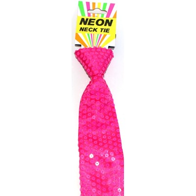 Neon Tie Pink - Yakedas Party and Giftware