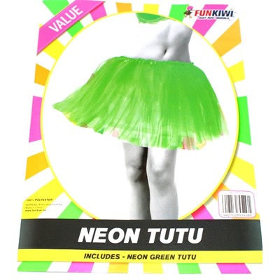 Neon Tutu Green - Yakedas Party and Giftware