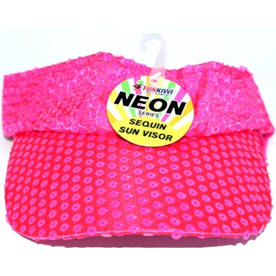 Neon Visor Pink - Yakedas Party and Giftware