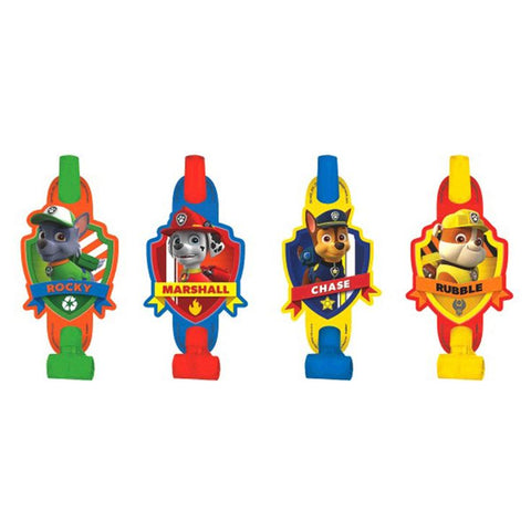 Paw Patrol Party Blowouts - Yakedas Party and Giftware