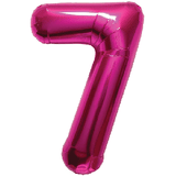 Number 7 Foil Balloon - Yakedas Party and Giftware