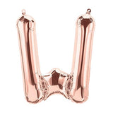 Letter W Foil Balloon - Yakedas Party and Giftware