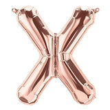 Letter X Foil Balloon - Yakedas Party and Giftware