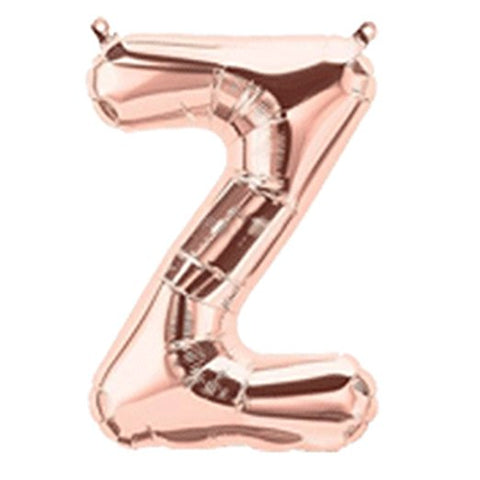 Letter Z Foil Balloon - Yakedas Party and Giftware