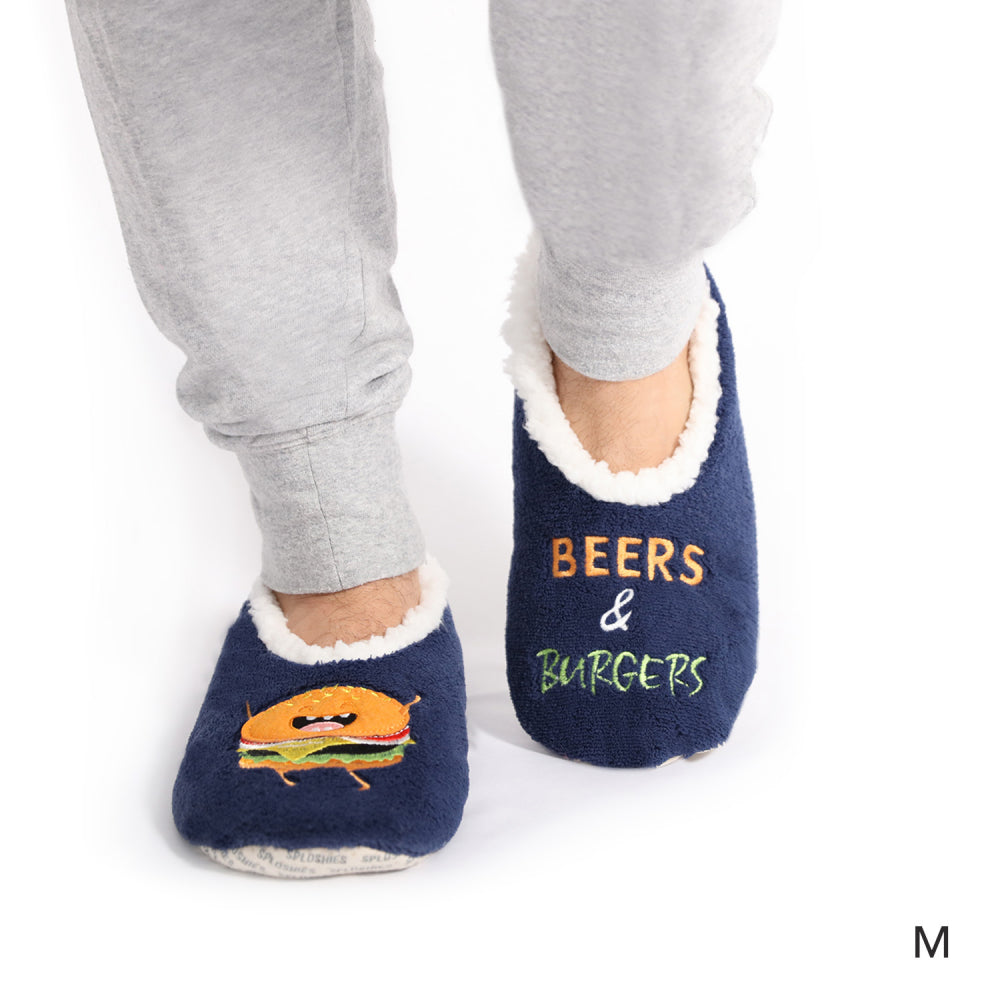 Burger slippers online