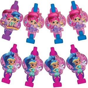 Shimmer & Shine Party Blowouts - Yakedas Party and Giftware