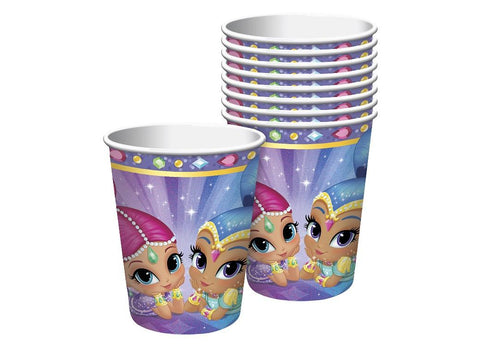 Shimmer & Shine Party Cups - Yakedas Party and Giftware