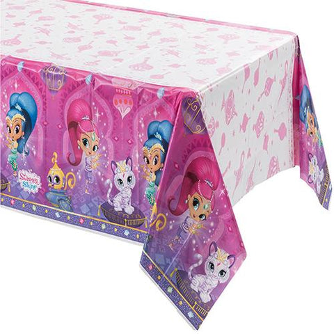 Shimmer & Shine Party Table Cover - Yakedas Party and Giftware
