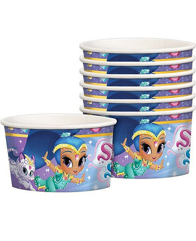 Shimmer & Shine Party Treat Cups - Yakedas Party and Giftware