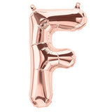 Letter F Foil Balloon - Yakedas Party and Giftware