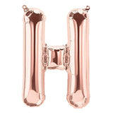 Letter H Foil Balloon - Yakedas Party and Giftware
